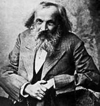 1869 Dmitri Mendeleev and Lothar Meyer separately arranged the elements in order of increasing atomic mass and into columns with similar properties. http://www.chemistrydaily.