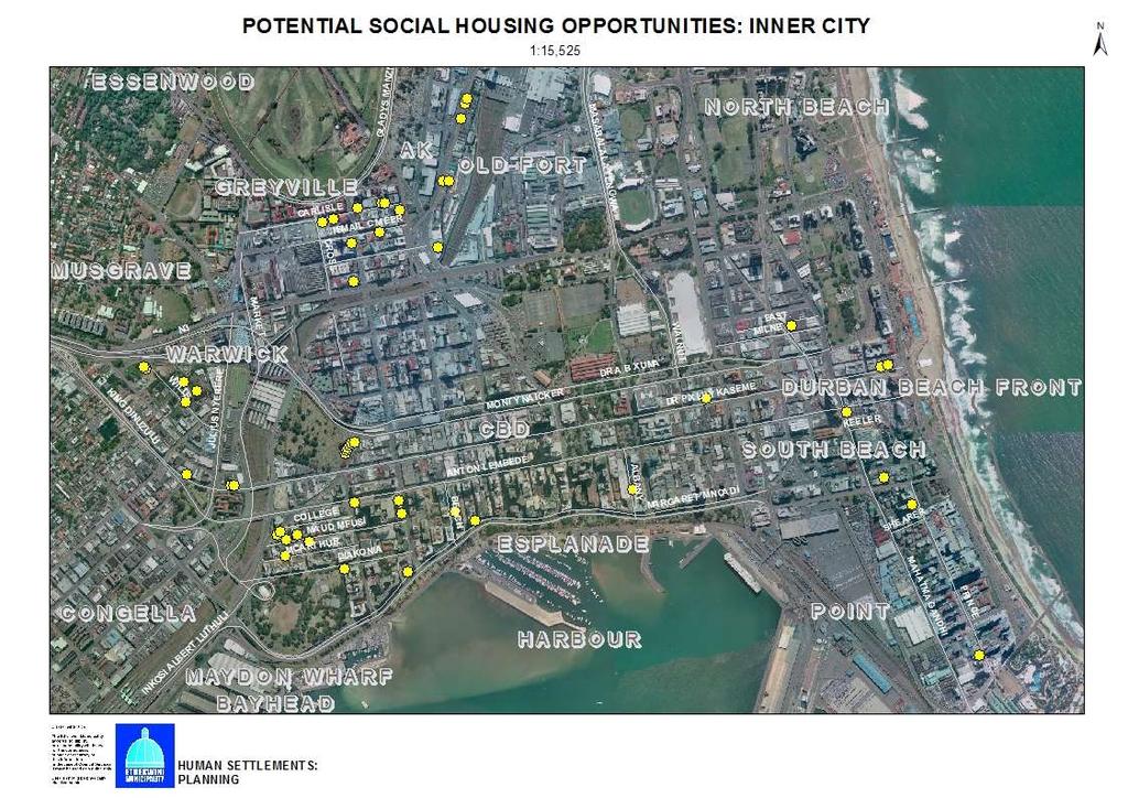 4. INNER CITY: MAPPING OF BAD
