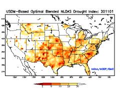 2011-2012 Drought Variation: Monthly