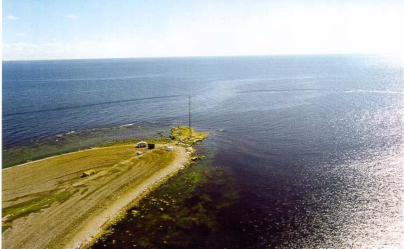 Long term measurements in the Baltic Sea 2 buoys (temp, wave height, dir.