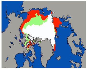 Advected Effect on Recent Sea- Ice Decline Decreasing ArcDc sea ice