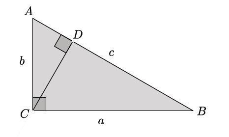 COMMON CORE MATHEMATICS CURRICULUM Lesson 13 8 3 Which angles prove that ACB and CDB similar? It is true that ACB CDB because they each have a right angle and they each share B.