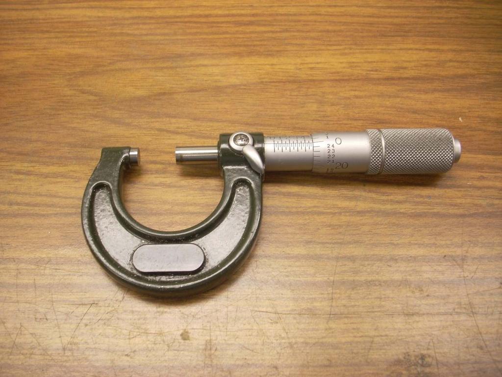 How Accurate is Your Micrometer? Version 3.3 By R. G. Sparber Protected by Creative Commons. 1 I bought this "no-name" Enco micrometer many years ago. I also have a few "bigname" used micrometers.