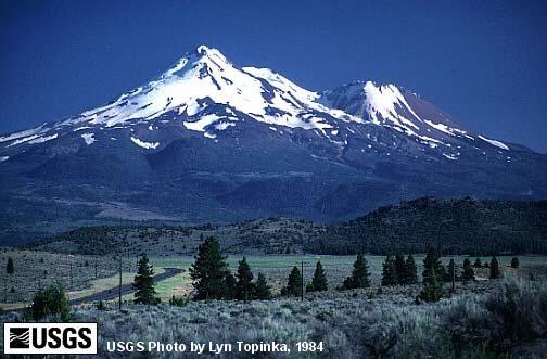 Helens hot dome avalanche of May 9, 1986 Crater