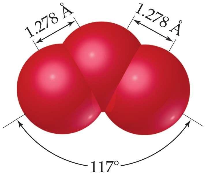 length. both outer oxygen atoms have a charge of 1/2.