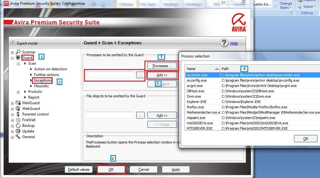 12. Đưa một chương trình, thư mục vào vùng tin tưởng Trong trường hợp Avira nhận dạng lầm một ứng dụng chứa mã độc và xóa file chạy của chương trình hoặc ngăn một số hoạt động của chương trình làm
