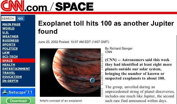 10 More Planets Discovered Washington Post August 6,