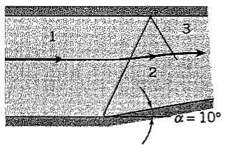 192 PROBLEMS Chapter 11 11.22 An air flow with a Mach number of 8 is deflected by a wedge through an angle α. What is the maximum value of α for an attached oblique shock? 11.23 A supersonic flow passes over a symmetrical wedge of semi-angle α = 10.