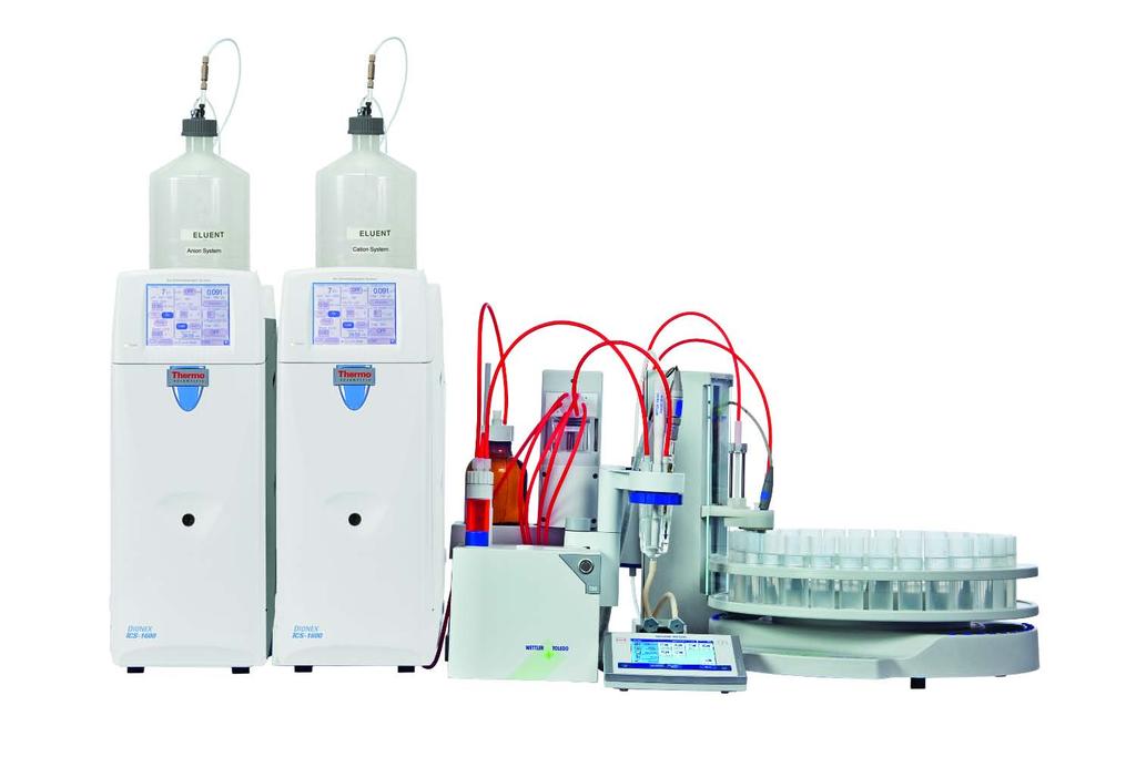 The Solution: Titration/IC Two Thermo Scientific Dionex ion