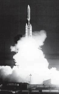 A Titan III Centaur rocket carried Voyager 1, the first interplanetary spacecraft to fly by both