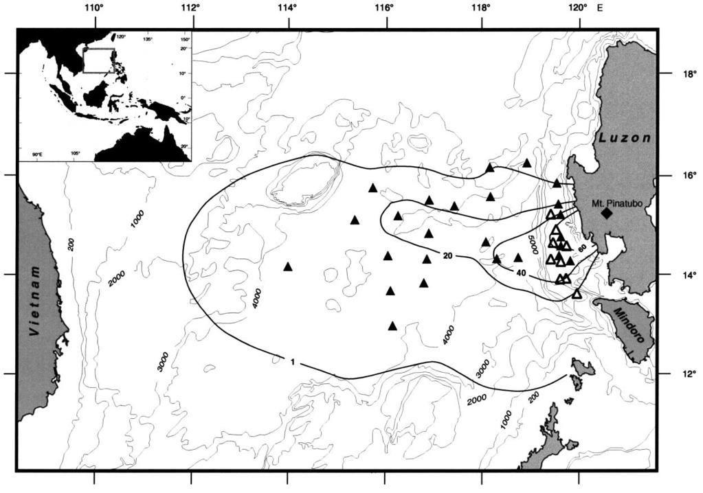 122 S. Hess et al. / Marine Micropaleontology 43 2001) 119±142 Fig. 1. Sample sites in the South China Sea. Open triangles indicate sites belonging to the transect shown in Fig. 3.
