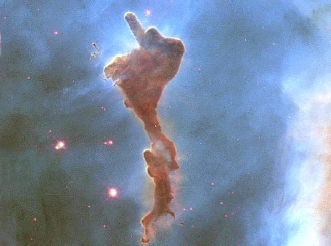 Credit: Hubble Heritage Team (STScI/AURA), N. Walborn (STScI) & R. Barbß (La Plata Obs.), NASA http://antwrp.gsfc.nasa.
