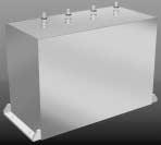 FFLC/FFLP Design PACKAGING Non-painted rectangular resin filled aluminum case 4 x M10 terminals. * Dimension take on the contact area *65 *65 *65 (2.559) (2.559) (2.559) ±0.5 ±0.5 ±0.5 (0.020) (0.