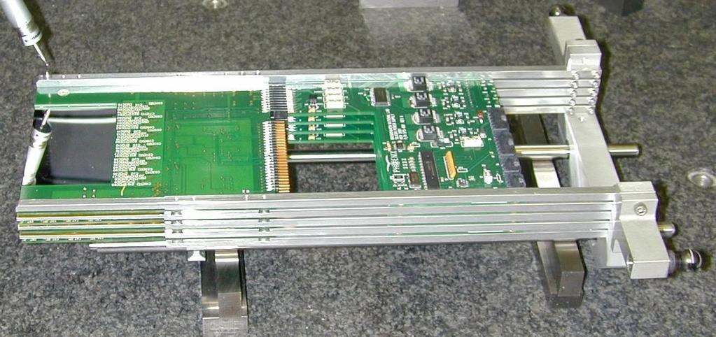 Si detector pckge 4 plnes of 400 µm Silicon