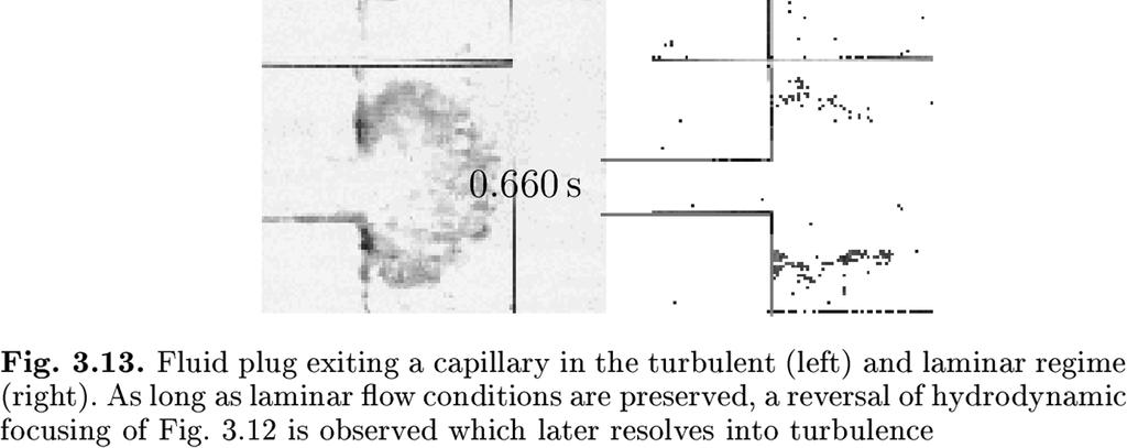 orifice of capillary into larger tank Small