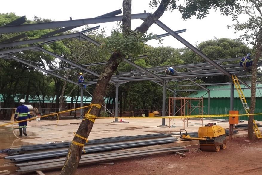 Kamoa-Kakula Construction of a new shed to