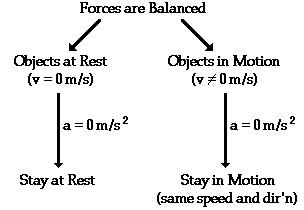 Newton s 1 st Law of Motion An object in motion tends to stay in motion and an object at rest tends to