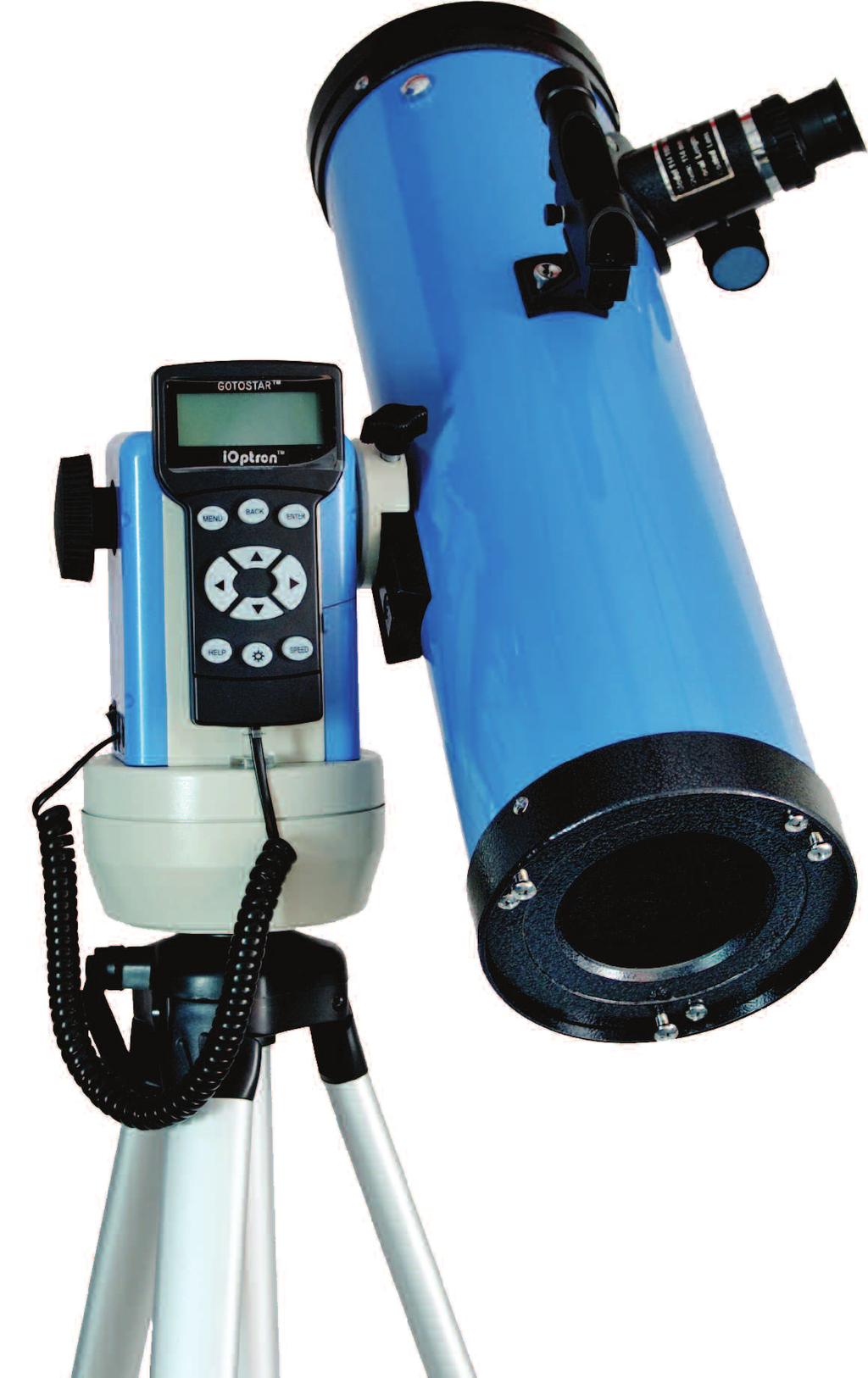Seeing stars? You will with the ioptron SmartStar N114 GPS Computerized Telescope.
