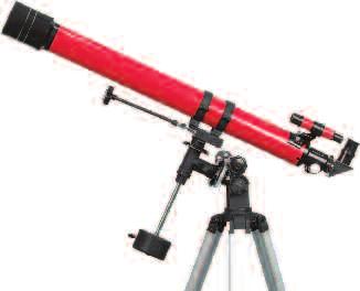 Features: Well suited for observing land objects such as birds, animals, and landmarks Ideal beginner's telescope 10-minute easy setup Diagonal and eyepieces for producing erect images ideal for both