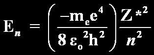 Looking at a one e atom: all orbitals with the same n are degenerate because the one e isn t being shielded by any other e s.