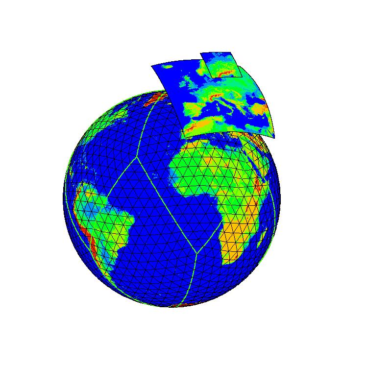 Numerical Weather Prediction at DWD Global model GME Grid spacing: 30 km Layers: 60 Forecast range: 174 h at 00 and 12 UTC 48 h at 06 and 18 UTC 1 grid element: 778 km 2 COSMO-DE EPS Pre-operational