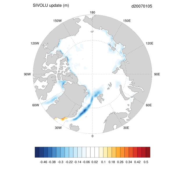 T2.2 to include SST and sea-ice assimilation in NEMOVAR D2.2: Develop multivariate sea-ice assimilation [MERCO] A system coupling the NEMO3.