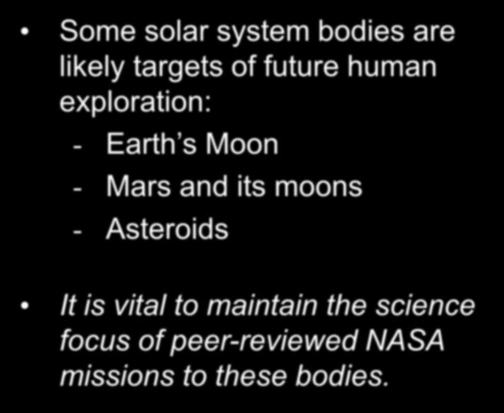 Interaction With Human Exploration Some solar