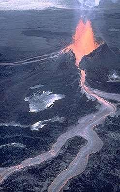 Types of Volcanic Eruptions Non-Explosive & Explosive Non-explosive