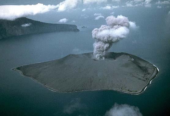 7 A single eruption may be short in time, but the lifetime of an entire volcano may be thousands to millions of years. Glaciers move slowly in human terms.