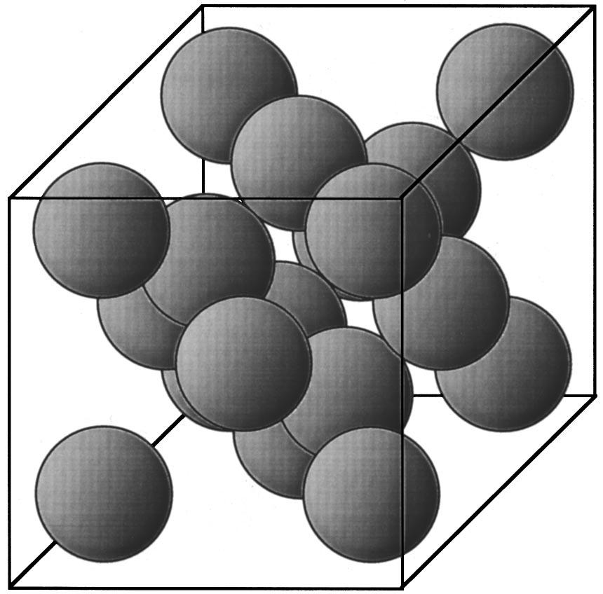 11 248 FAN, VILLENEUVE, AND JOANNOPOULOS FIG. 4. Schematic of a diamond structure with nonoverlapping metallic sphere on each lattice site. ded in Teflon 2.1. The bands are calculated using a 64 64 64 grid.