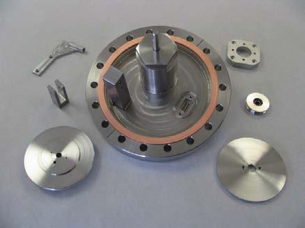vacuum flange electrical feedthrough guide tubes