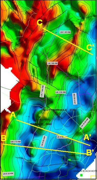 2D Seismic Survey: mapping structural traps Prior to seismic mapping, expected geological models and trap types
