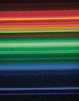 The lamp illustrated uses a phosphor that emits a continuous spectrum, but this type uses so-called tri-colour