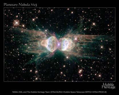 The disk acts like a jet nozzle to accelerate the gas to 200 miles/sec M2_9 HST: Wings of Butterfly Nebula (Twin Jet Nebula) Planetary