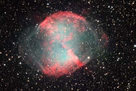 NAME?: Dumbell Nebula Question 9 Catalog: M27 49 Planetary Nebula (a) are the disk of material left over from a star formation that will form