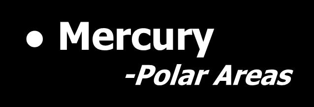 Mercury -Polar Areas -Atmosphere