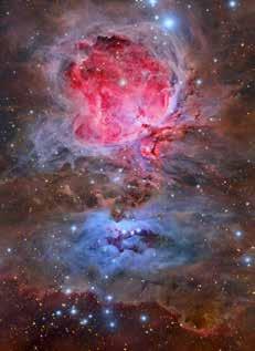 Toward the south, look for the magnificent constellation Orion the Hunter. Orion looks like a giant butterfly, with the three stars of his Belt marking the butterfly s body and wings to either side.