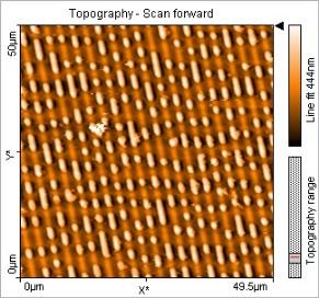 Lane: Atomic Force Microscopy so as to not break the tip off the cantilever. Next, use the software to prepare the tip to approach the sample.