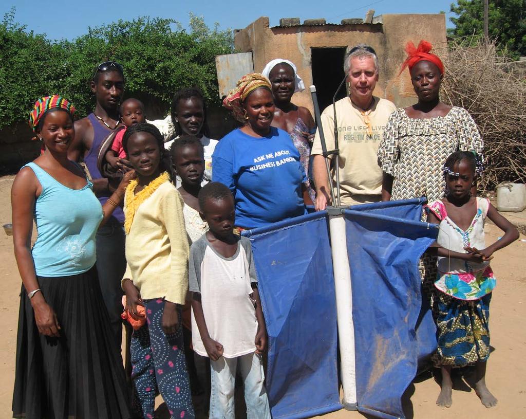 Figure 1. Picture of the PI and Senegalese people with one CODE drifter recovered in a fisherman village in November 2010. Figure 2.