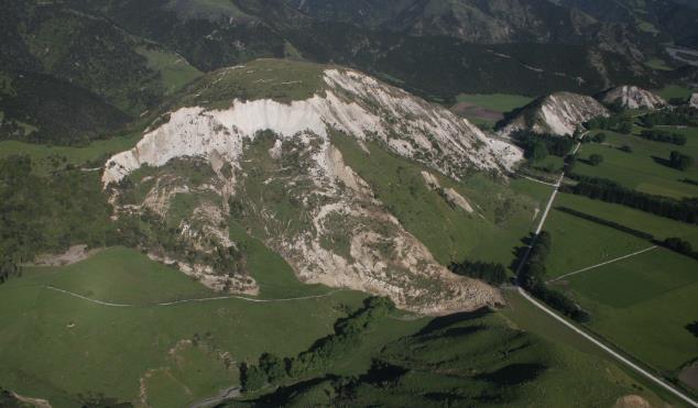 Seaward Landslide (previously known as cow island