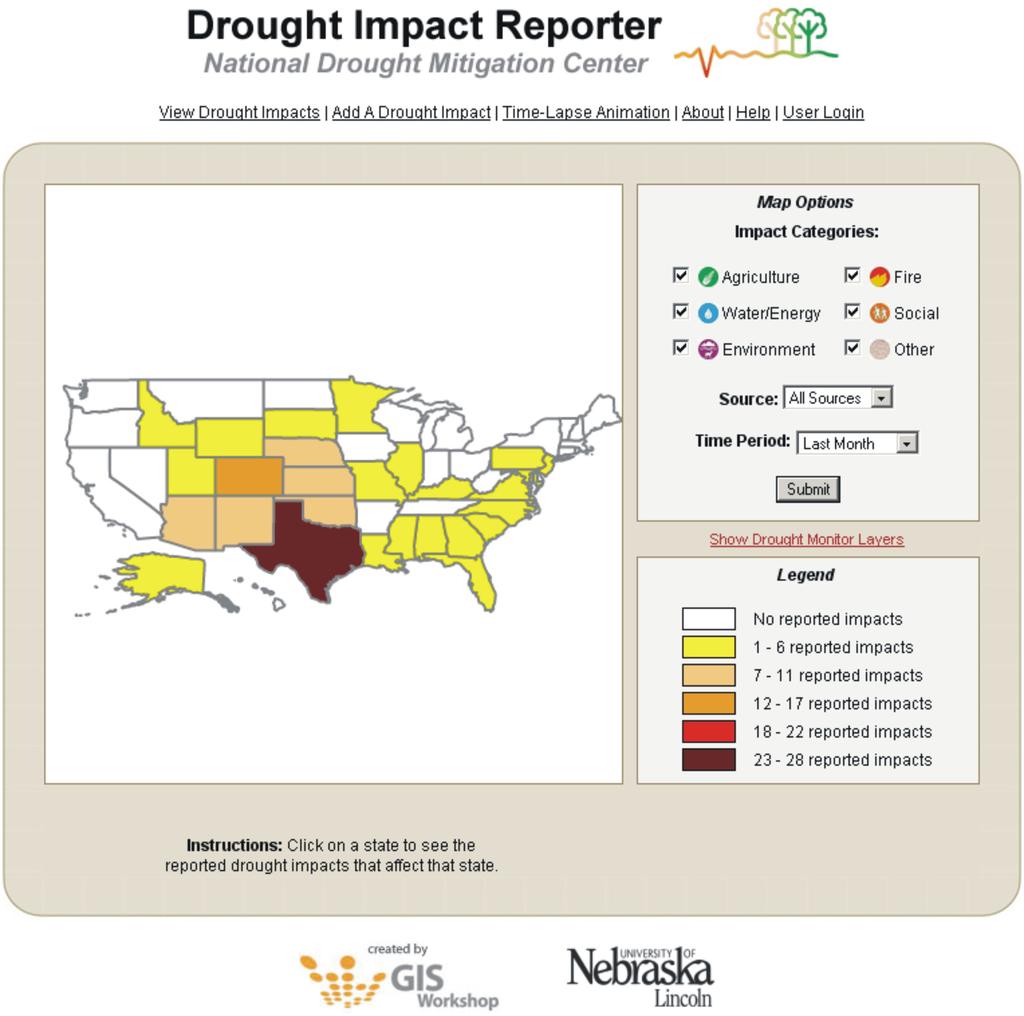 Predicting Drought Impacts through