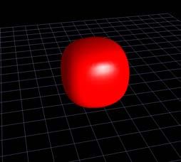 3D particle in box Ground state surface of constant probability (n x, n y, n z )=(1,1,1)