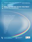 Desalination and Water Treatment ISSN: 1944-3994 (Print)