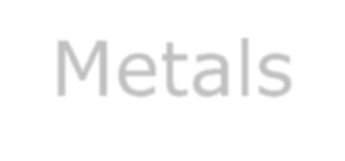Metals Compounds formed between metals