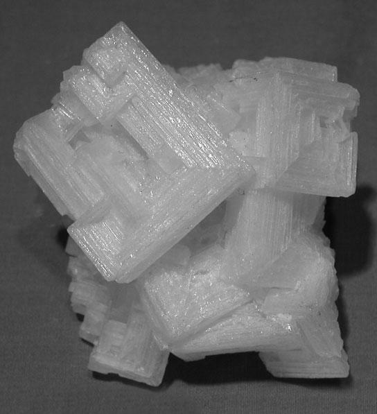 Halite (NaCl) and Gypsum (CaSO4 +H20) form by