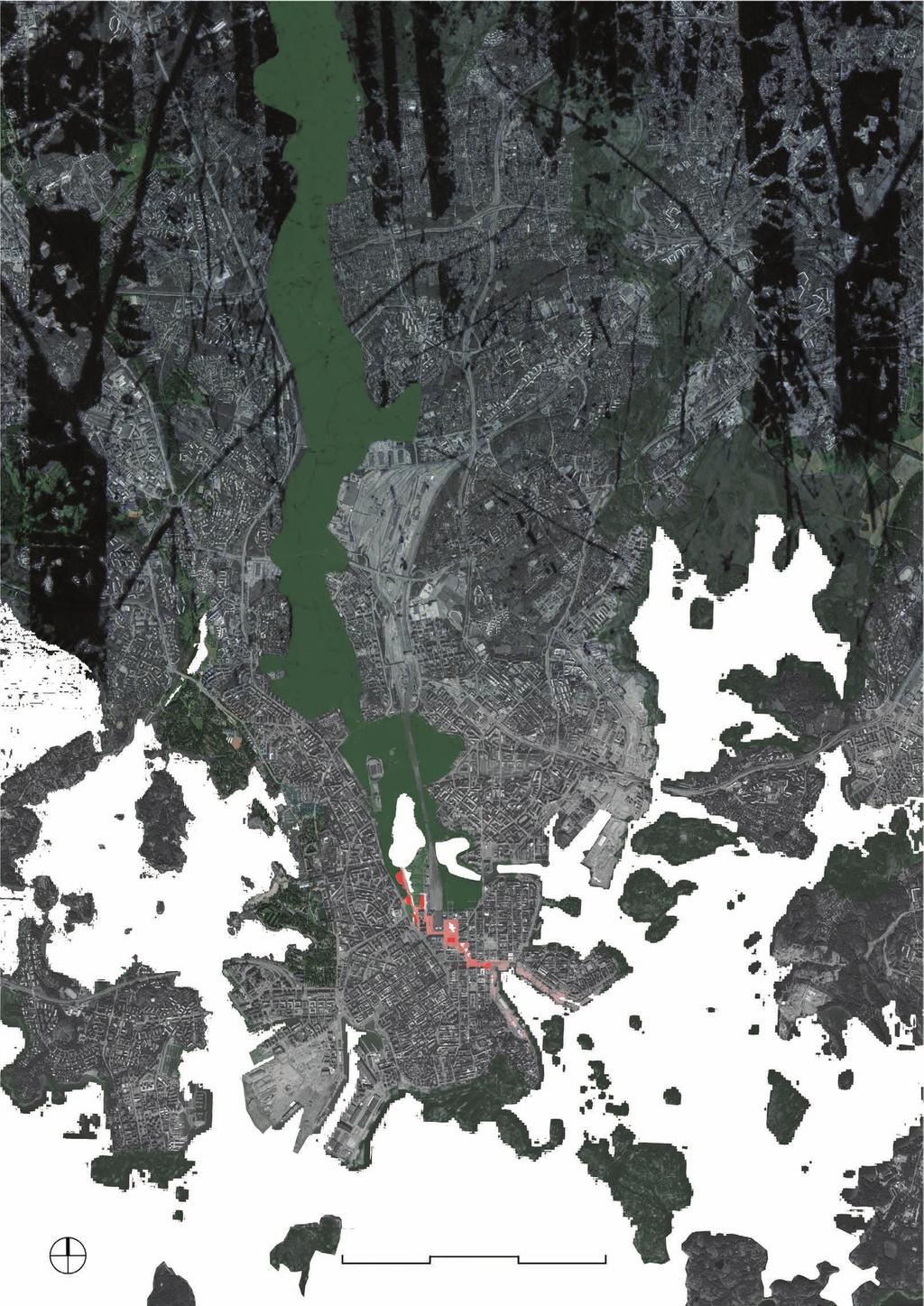 I NEXT HELSINKI PROPOSAL Connecting Forest to Sea Creating a continuous public open space linking South Harbour through the Kluuvi diagonal to Central Park and the larger