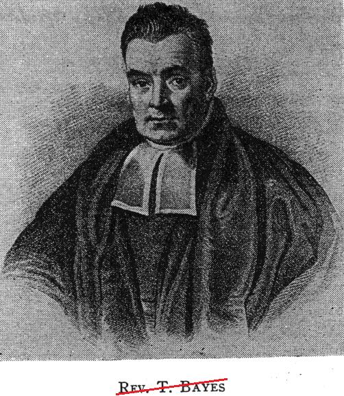 Thomas Bayes (1702-1761) Essay Towards Solving a Problem in the Doctrine of Chances Addresses problem of inverse probabilities: Knowing the conditional probability of B given A, what is the