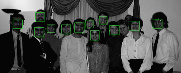 Face detection Can be thought o as a -class recognition problem: Face or non-ace Dierent alternatives exist: OpenCV has a Haar eatures used in ace detection module.
