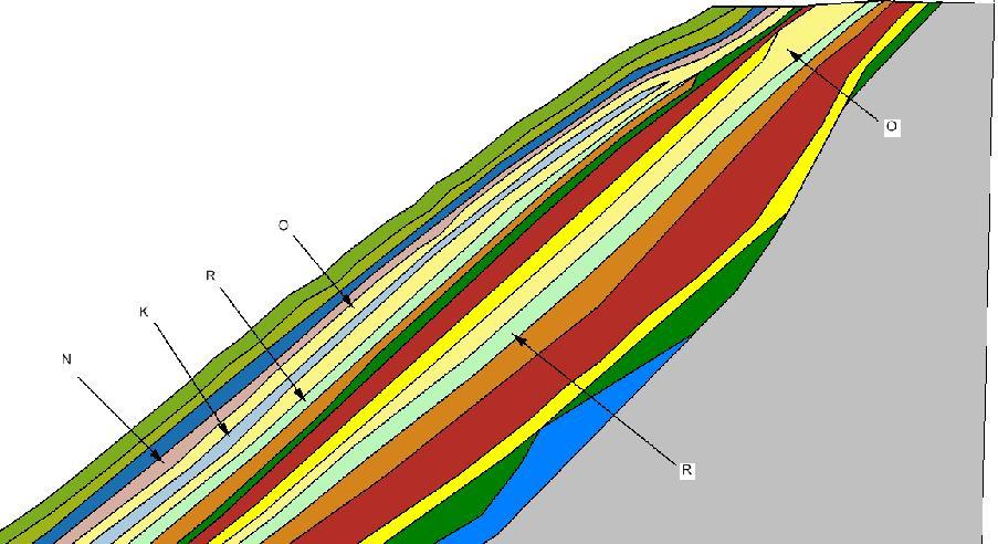 Proceedings Tailings and Mine Waste 2011 9 layers an APEM statistical analysis was first run on the slope. This identified the weakest layers as layer O, K, N, and R.