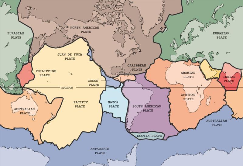 Tectonic Plates What continent was Australia once
